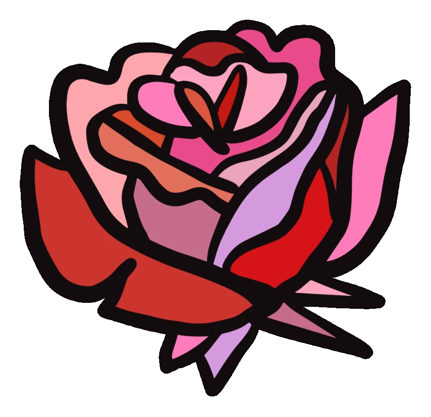 Girls Club rose emblem